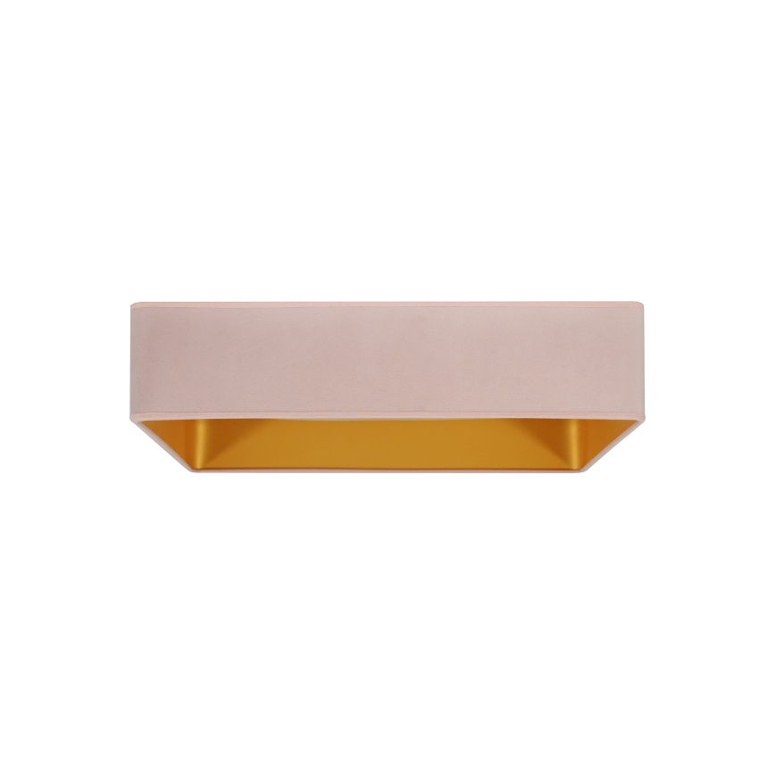 Brilagi - LED Plafonjera VELVET SQUARE LED/24W/230V roze