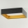 Brilagi - LED Plafonjera VELVET SQUARE LED/24W/230V sivo