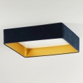 Brilagi - LED Plafonjera VELVET SQUARE LED/24W/230V tamno plavi