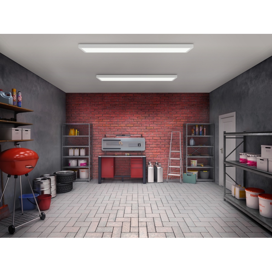 Brilagi - LED plafonjera za kupatilo FRAME LED/40W/230V 120x30 cm IP44 bela
