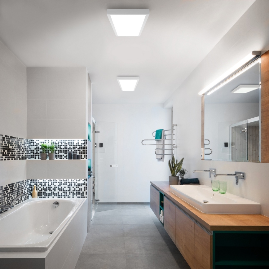 Brilagi - LED plafonjera za kupatilo FRAME LED/40W/230V 120x30 cm IP44 bela
