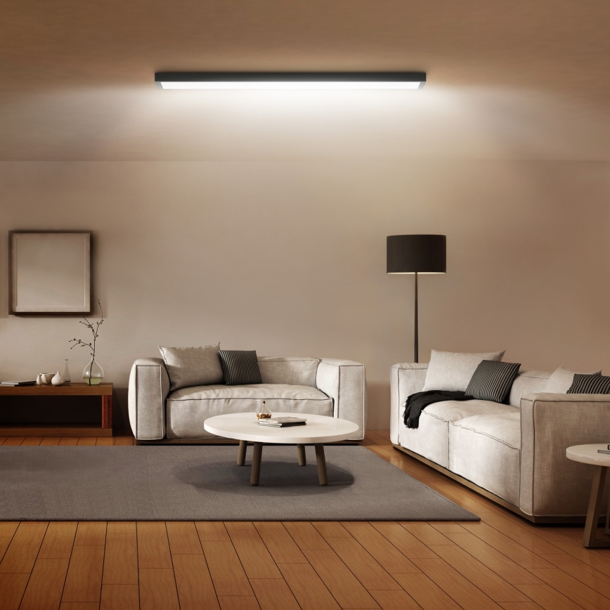 Brilagi- LED plafonjera za kupatilo FRAME LED/40W/230V 120x30 cm IP44 crno