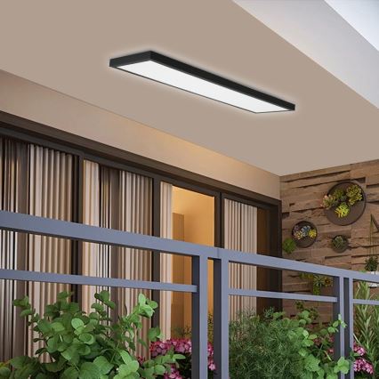 Brilagi- LED plafonjera za kupatilo FRAME LED/40W/230V 120x30 cm IP44 crno