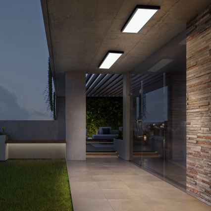 Brilagi- LED plafonjera za kupatilo FRAME LED/40W/230V 120x30 cm IP44 crno