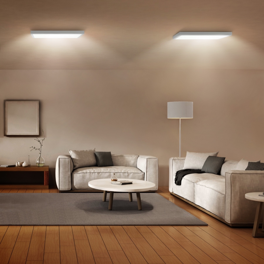 Brilagi - LED plafonjera za kupatilo FRAME LED/50W/230V 60x60 cm IP44 bela