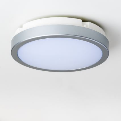 Brilagi - LED plafonjera za kupatilo PERA 18W/230V pr. 22 cm IP65 srebrno