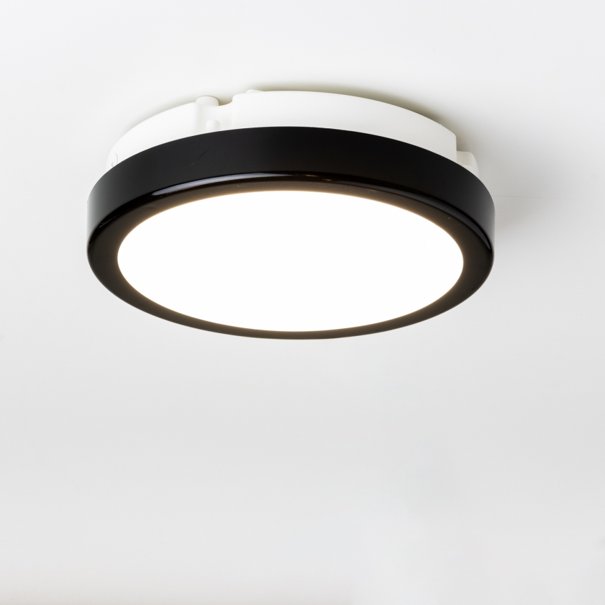 Brilagi - LED plafonjera za kupatilo PERA LED/12W/230V pr. 18 cm IP65 crno