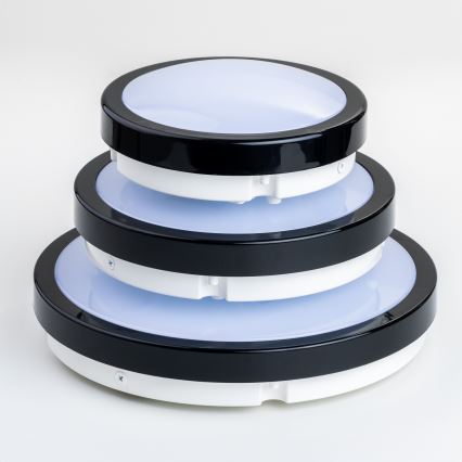 Brilagi - LED plafonjera za kupatilo PERA LED/12W/230V pr. 18 cm IP65 crno