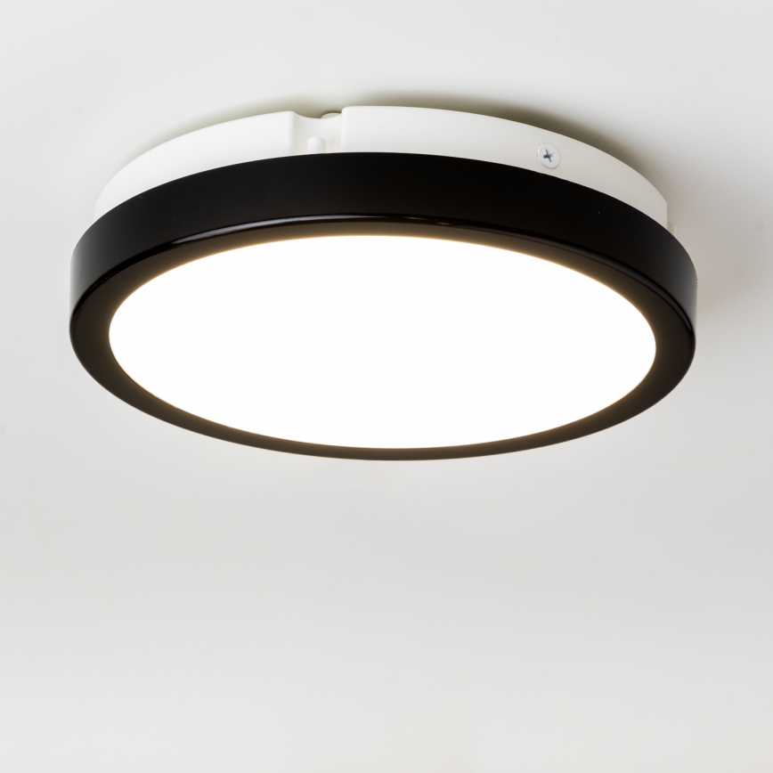 Brilagi - LED plafonjera za kupatilo PERA LED/18W/230V pr. 22 cm IP65 crno