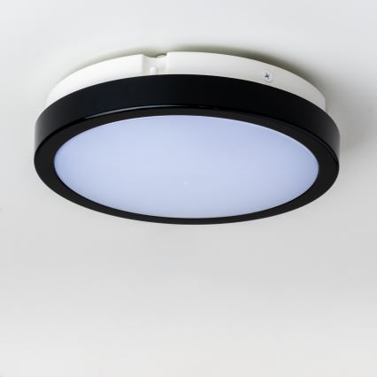 Brilagi - LED plafonjera za kupatilo PERA LED/18W/230V pr. 22 cm IP65 crno