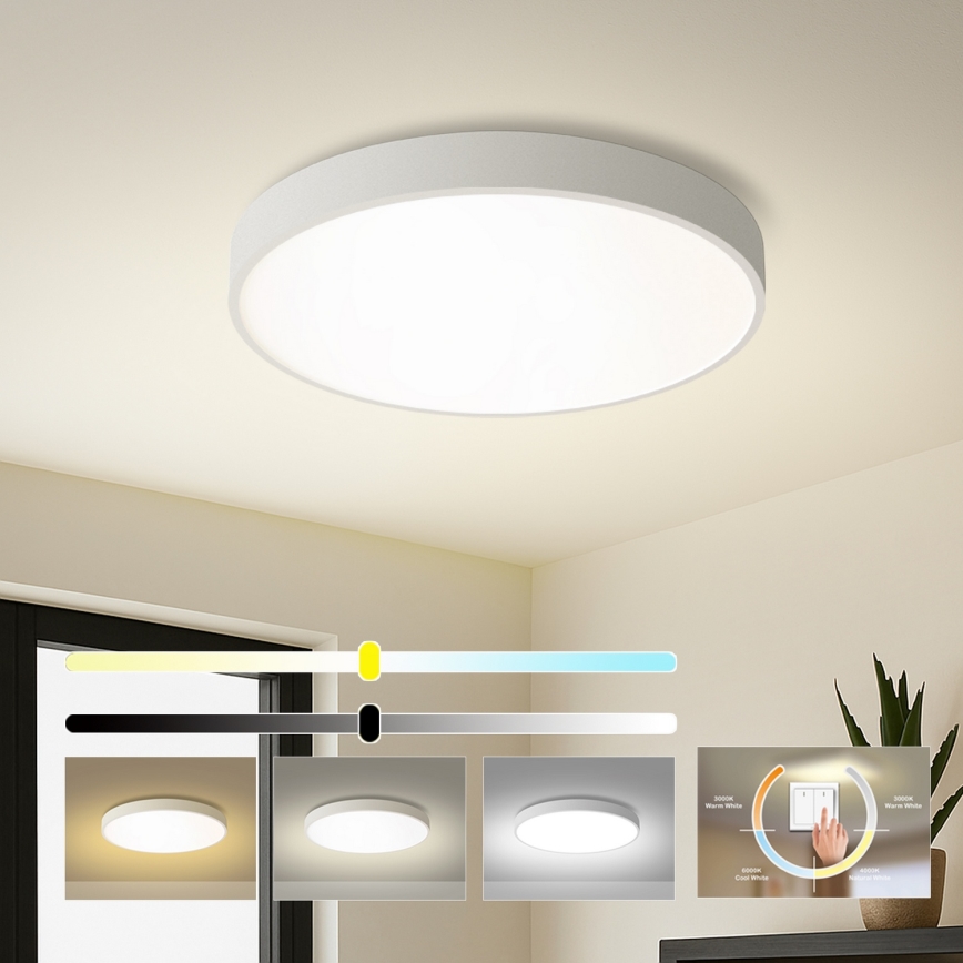 Brilagi - LED plafonska svetiljka POOL LED/60W/230V 3000/4500/6000K prečnik 60 cm bela