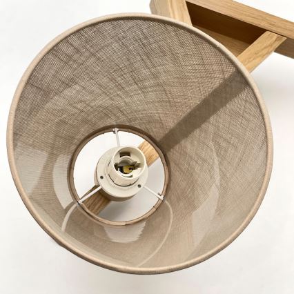 Brilagi - LED Plafonski luster ANTHONY 3xE14/40W/230V hrast