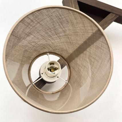 Brilagi - LED Plafonski luster ANTHONY 3xE14/40W/230V hrast orah/bež