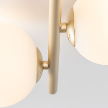 Brilagi - LED plafonski luster MILLA 4xG9/3W/230V zlatna/bela