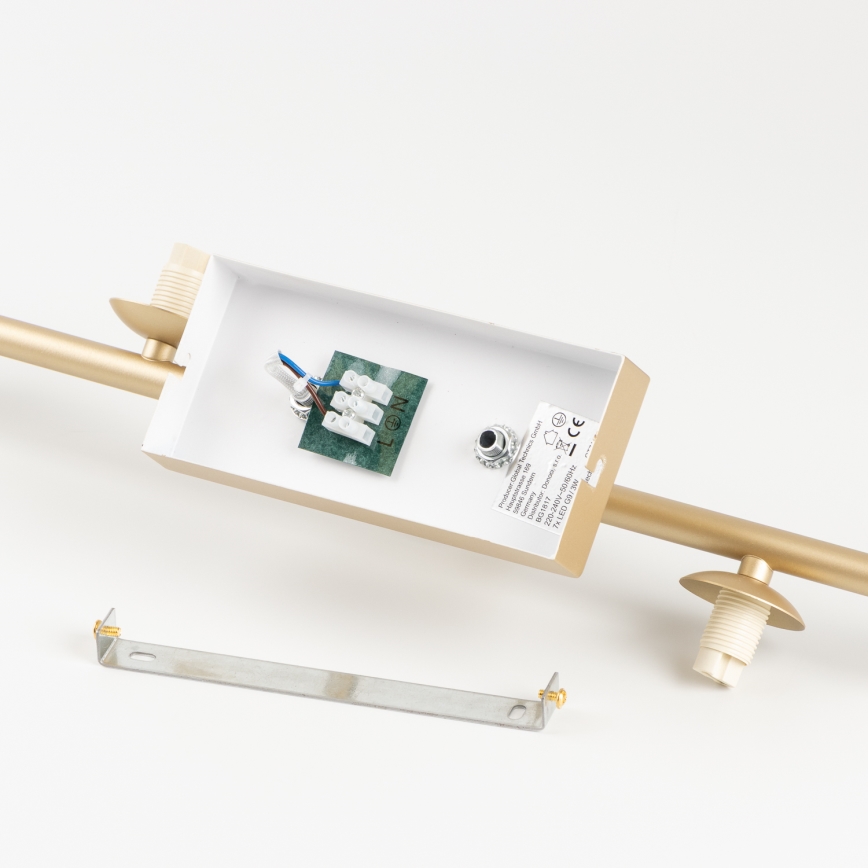 Brilagi - LED plafonski luster MILLA 4xG9/3W/230V zlatna/bela