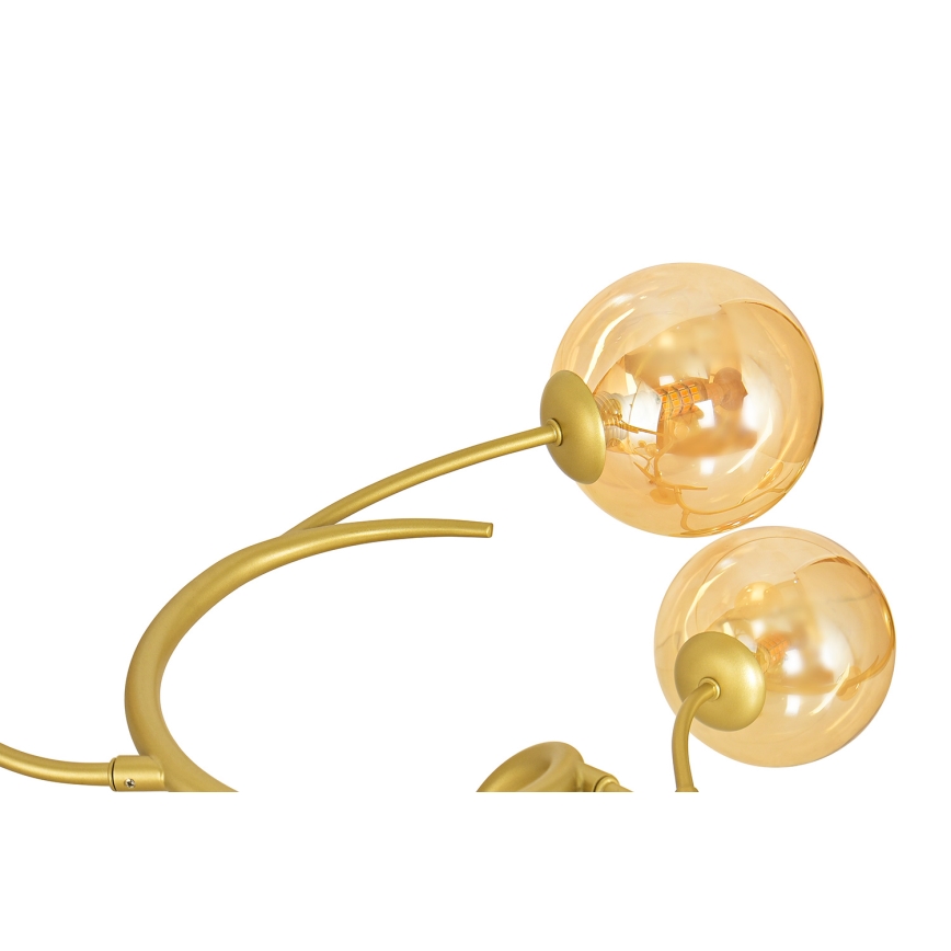 Brilagi - LED plafonski luster MISTEL 9xG9/3W/230V zlatni