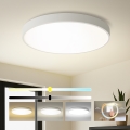 Brilagi - LED plafonsko svetlo POOL LED/100W/230V 3000/4500/6000K, prečnik 80 cm, belo