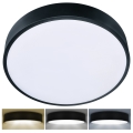 Brilagi - LED plafonsko svetlo POOL LED/48W/230V 3000/4500/6000K pr. 40 cm crno