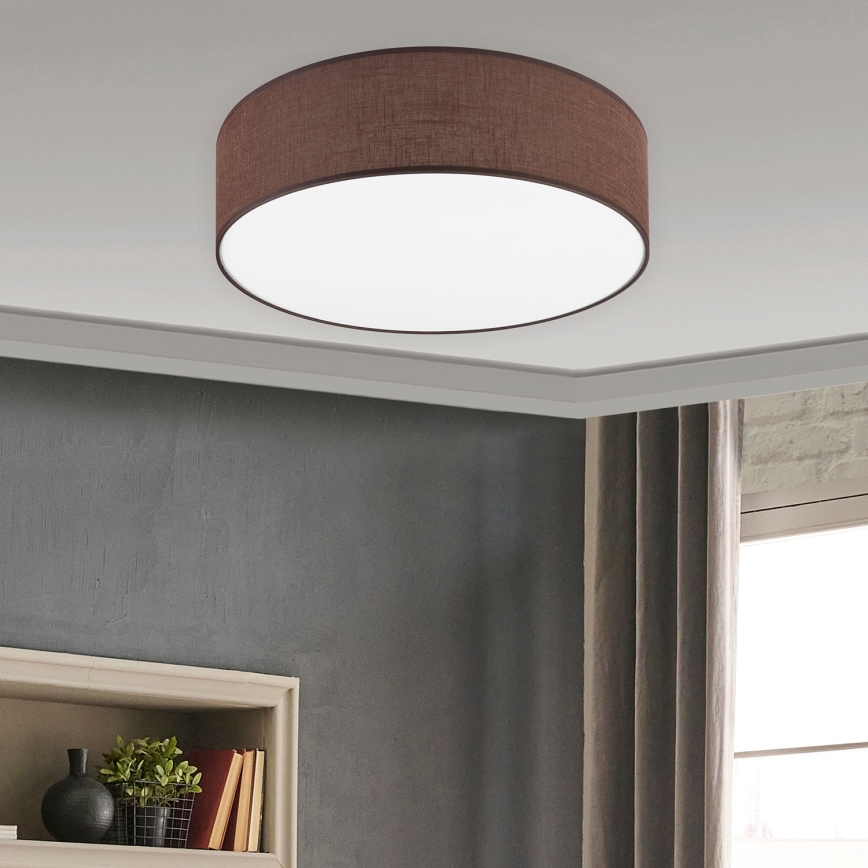 Brilagi - LED plafonsko svetlo SIRIJA LED/24W/230V, prečnika 45 cm, braon