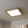 Brilagi - LED plafonsko svetlo SLIMFRAME WOOD LED/36W/230V 49,5x49,5 cm braon