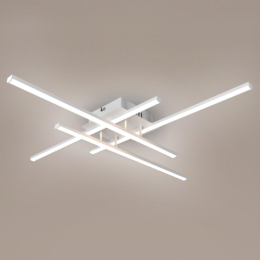 Brilagi - LED plafonsko svetlo STRIPES LED/37W/230V 68x68 cm bela