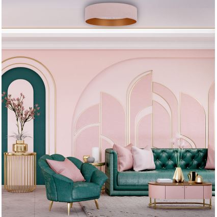 Brilagi - LED stropno svetlo VELVET STAR LED/24W/230V prečnik 40 cm 3000K/4000K/6400K ružičasta/zlatna