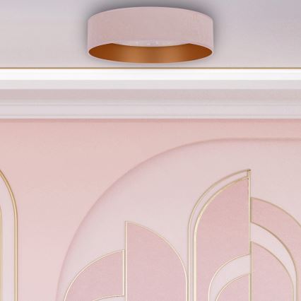 Brilagi - LED stropno svetlo VELVET STAR LED/24W/230V prečnik 40 cm 3000K/4000K/6400K ružičasta/zlatna