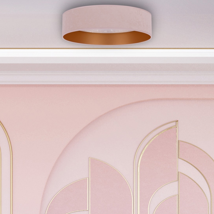 Brilagi - LED stropno svetlo VELVET STAR LED/24W/230V prečnik 40 cm 3000K/4000K/6400K ružičasta/zlatna