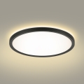 Brilagi - LED plafonsko svetlo za kupatilo ULTRA SLIM LED/24W/230V prečnik 42 cm crno IP54