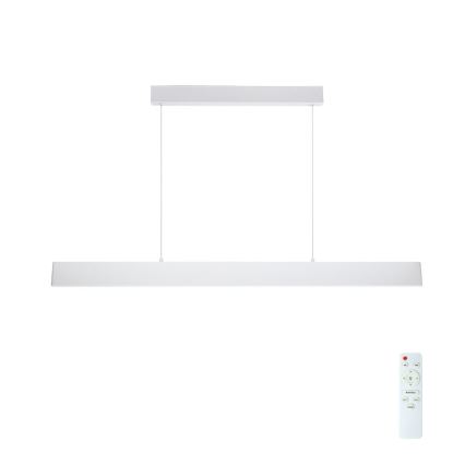 Brilagi - LED Prigušivi luster na sajli SLIMLINE LED/40W/230V 3000-6000K bela + Daljinski upravljač