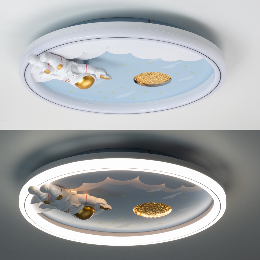 Brilagi - LED prigušiva dečija plafonska lampa LED/42W/230V 3000/5700K astronaut