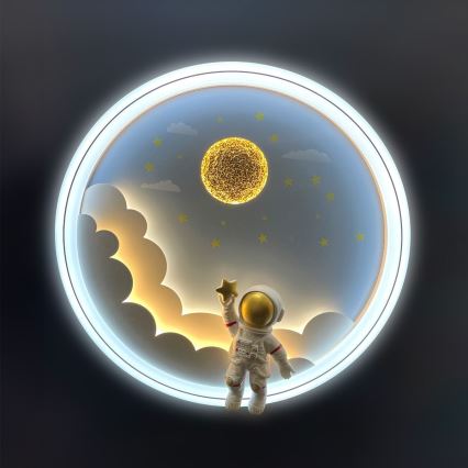 Brilagi - LED prigušiva dečija plafonska lampa LED/42W/230V 3000/5700K astronaut