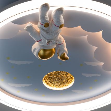 Brilagi - LED prigušiva dečija plafonska lampa LED/42W/230V 3000/5700K astronaut