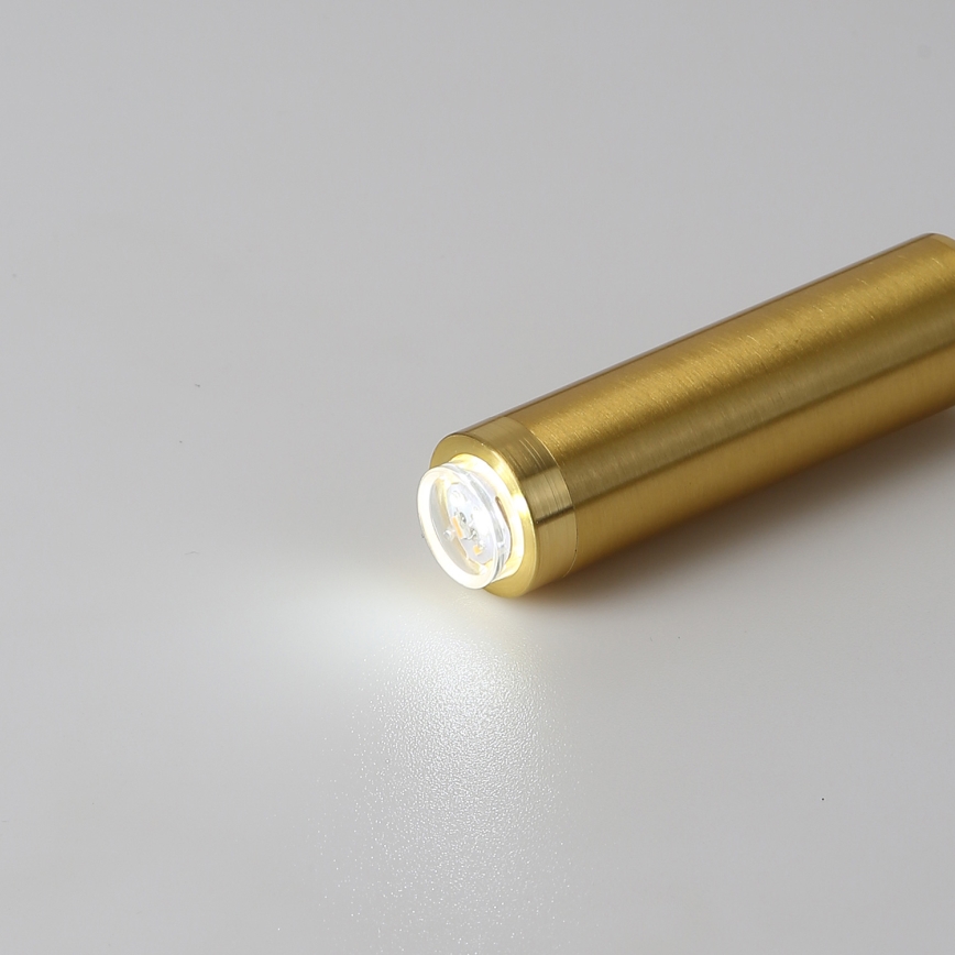 Brilagi - LED Prigušiva fleksibilna zidna lampa MAYA 1xG9/4W/230V bela/zlatna 2700-6500K Wi-Fi Tuya