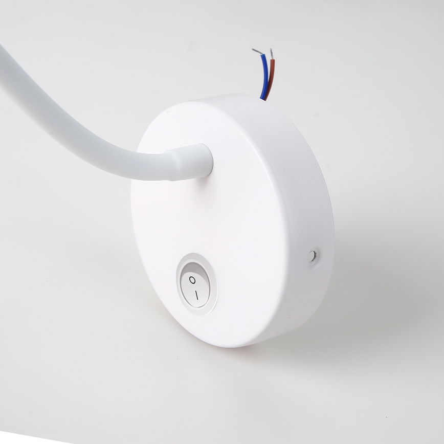 Brilagi - LED Prigušiva fleksibilna zidna lampa MAYA 1xG9/4W/230V bela/zlatna 2700-6500K Wi-Fi Tuya
