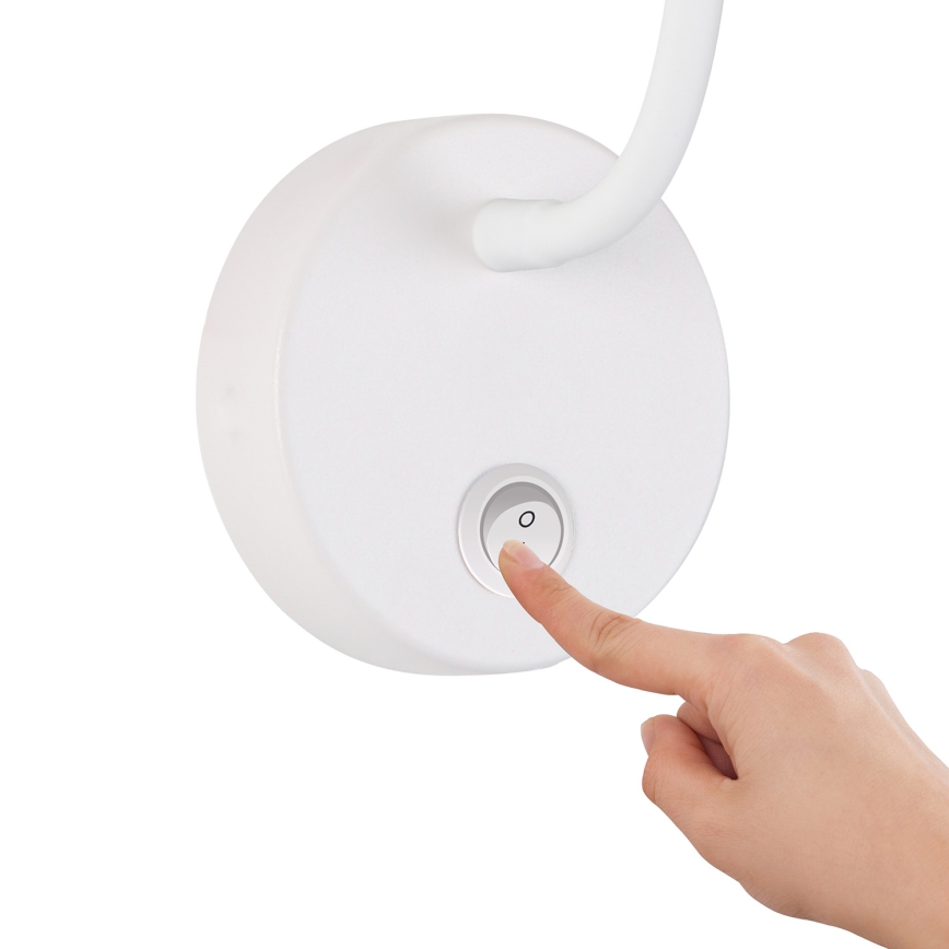 Brilagi - LED Prigušiva fleksibilna zidna lampa MAYA 1xG9/4W/230V bela/zlatna 2700-6500K Wi-Fi Tuya