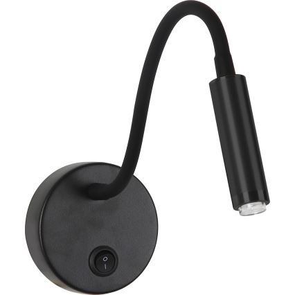 Brilagi - LED Prigušiva fleksibilna zidna lampa MAYA 1xG9/4W/230V crno 2700-6500K Wi-Fi Tuya