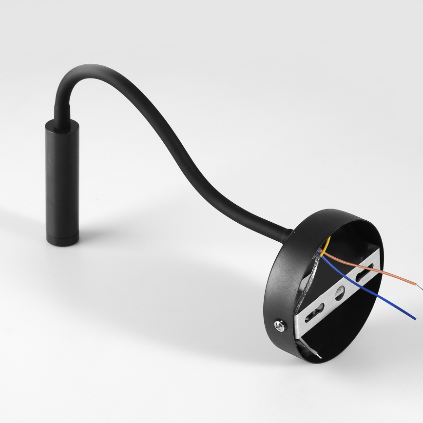 Brilagi - LED Prigušiva fleksibilna zidna lampa MAYA 1xG9/4W/230V crno 2700-6500K Wi-Fi Tuya