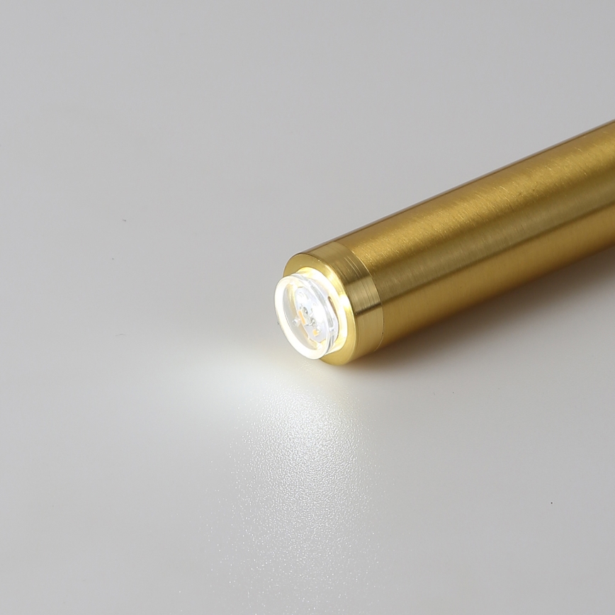 Brilagi - LED Prigušiva fleksibilna zidna lampa MAYA 1xG9/4W/230V crno/zlatna 2700-6500K Wi-Fi Tuya