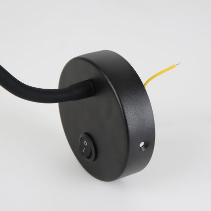 Brilagi - LED Prigušiva fleksibilna zidna lampa MAYA 1xG9/4W/230V crno/zlatna 2700-6500K Wi-Fi Tuya