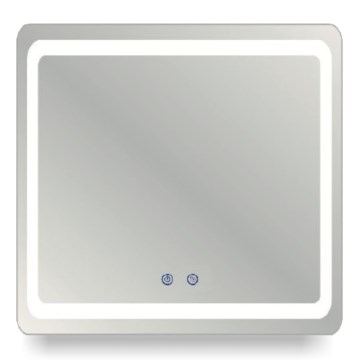 Brilagi - LED prigušiva grejano ogledalo za kupatilo sa pozadinskim osvetljenjem BELLA LED/16W/230V 60x60 cm 3000/4000/6500K IP44