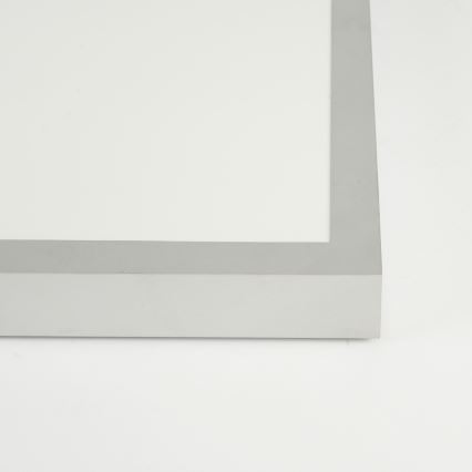 Brilagi - prigušiva LED plafonska lampa za kupatilo FRAME SMART LED/50W/230V 60x60 cm 3000-6000K IP44 srebrna + daljinski upravljač