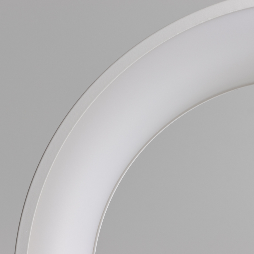 Brilagi - LED prigušiva luster na sajli FALCON LED/80W/230V 3000-6500K pr. 60 cm bela + daljinski upravljač