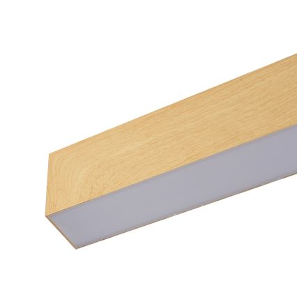 Brilagi - LED prigušiva luster SLEEKLINE SMART LED/40W/230V Wi-Fi Tuya dekor hrasta + daljinski upravljač