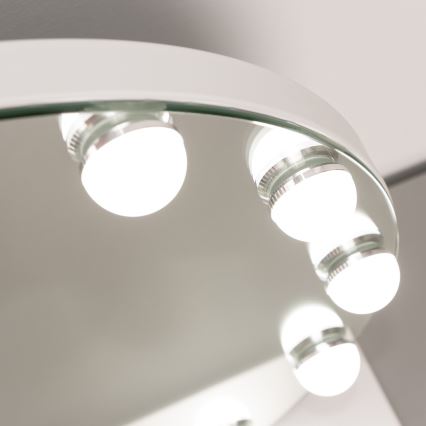 Brilagi - LED prigušiva make-up ogledalo HOLLYWOOD LED/12W/230V 3000/4000/6500K