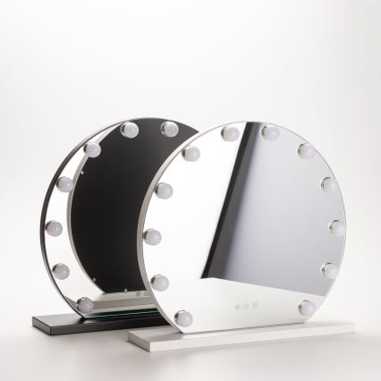 Brilagi - LED prigušiva make-up ogledalo HOLLYWOOD LED/12W/230V 3000/4000/6500K