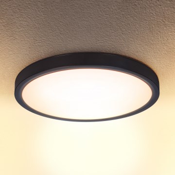 Brilagi - LED Prigušiva plafonjera ESTELA LED/36W/230V 3000-6500K ø 30 cm crno + Daljinski upravljač