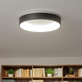 Brilagi - LED Prigušiva plafonjera FALCON LED/40W/230V 3000-6500K crno + Daljinski upravljač