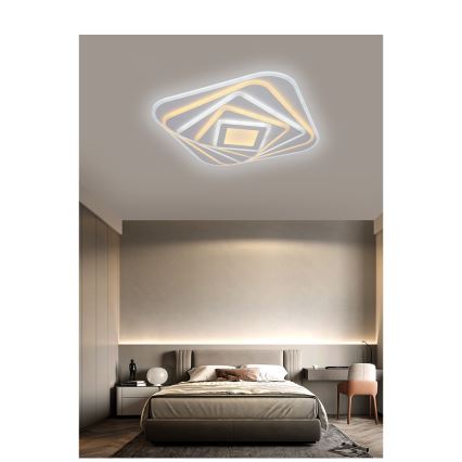 Brilagi - LED Prigušiva plafonjera MODERN LED/210W/230V 2700-6500K 55x55 cm + Daljinski upravljač