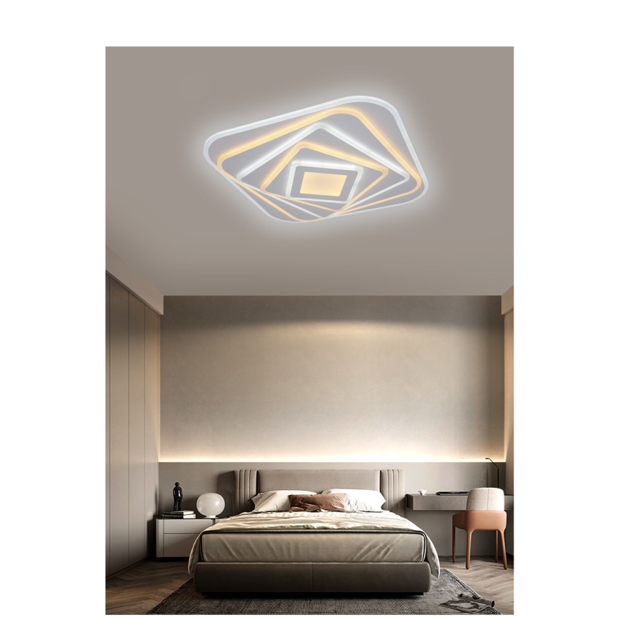 Brilagi - LED Prigušiva plafonjera MODERN LED/210W/230V 2700-6500K 55x55 cm + Daljinski upravljač